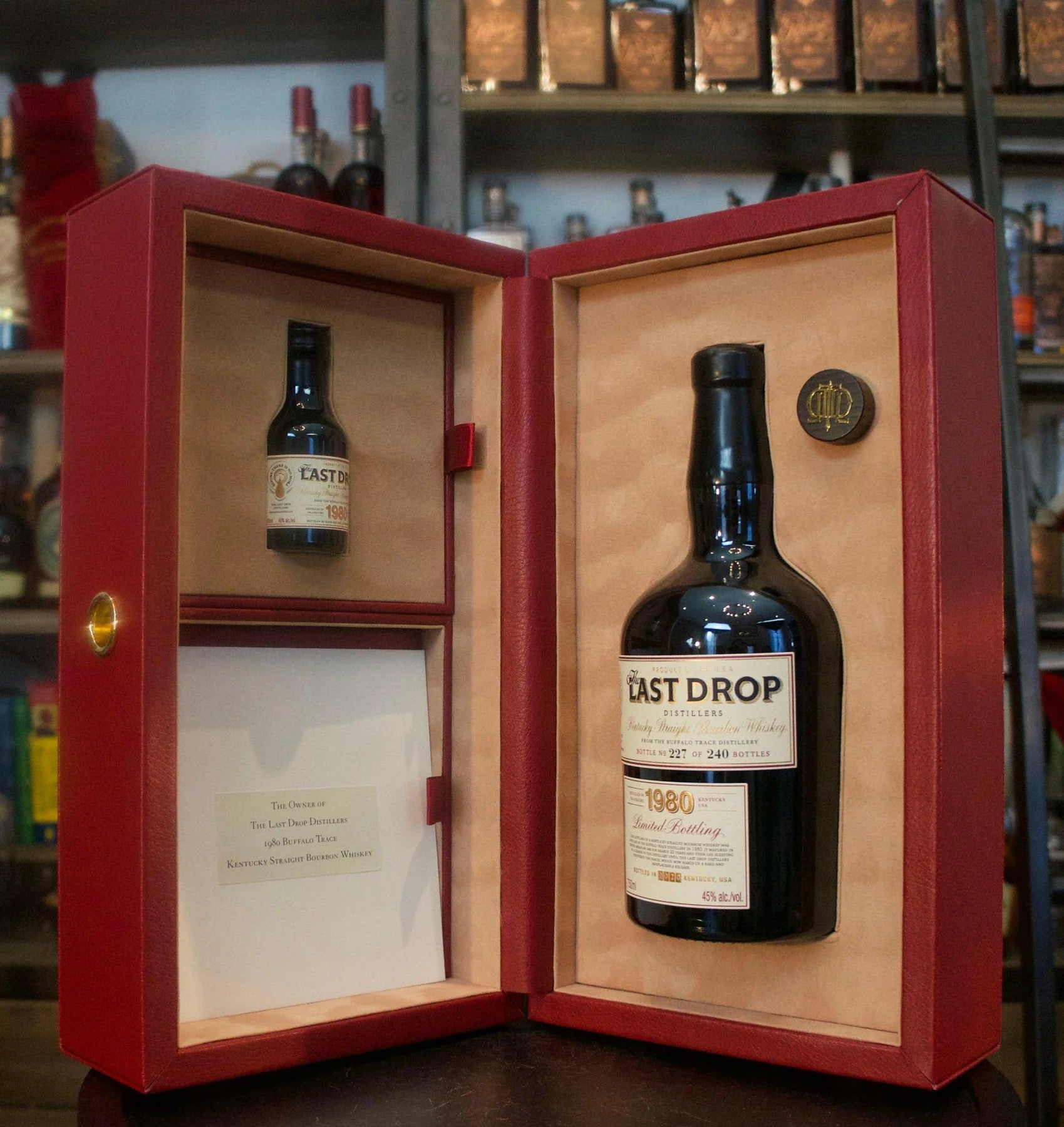 Last Drop Buffalo Trace Bourbon 1980